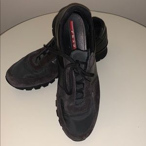 Men’s black Prada sneaker